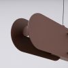 Suspensions Acier Marron LED 1 Chain