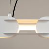 Suspensions Acier Blanc LED 1 Chain