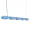 Suspensions Acier Bleu LED 1 Chain
