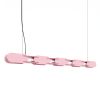 Suspensions Acier Rose LED 1 Chain