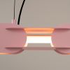 Suspensions Acier Rose LED 1 Chain