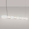 Suspensions Acier Blanc LED 1 Chain