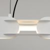 Suspensions Acier Blanc LED 1 Chain