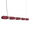 Suspensions Acier Bordeaux LED 1 Chain