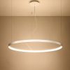 Lustres Aluminium Blanc LED 1 Rio