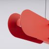 Suspensions Acier Rouge LED 1 Chain