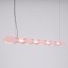 Suspensions Acier Rose LED 1 Chain