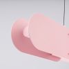 Suspensions Acier Rose LED 1 Chain
