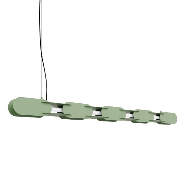 Suspensions Acier Sauge LED 1 Chain