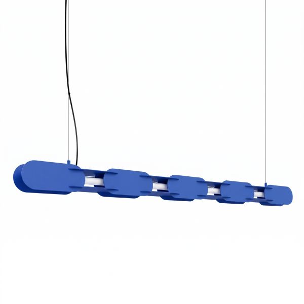 Suspensions Acier Outremer LED 1 Chain