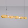 Suspensions Acier Jaune LED 1 Chain
