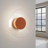 Appliques murales Acier Ocre Rouge LED 1 Astro