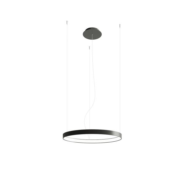 Lustres Aluminium Noir LED 1 Rio
