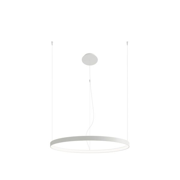 Lustres Aluminium Blanc LED 1 Rio