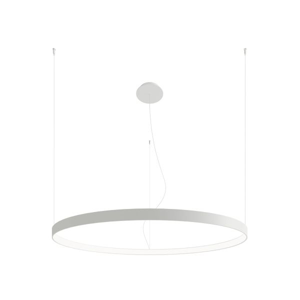 Lustres Aluminium Blanc LED 1 Rio