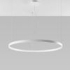 Lustres Aluminium Blanc LED 1 Rio