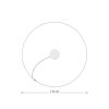 Lustres Aluminium Blanc LED 1 Rio