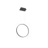 Suspensions Aluminium Noir LED 1 Rio