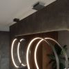 Suspensions Aluminium Noir LED 1 Rio