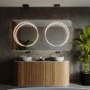 Suspensions Aluminium Noir LED 1 Rio