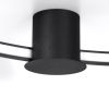 Plafonniers Aluminium Noir LED 1 Rio