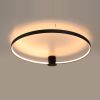 Plafonniers Aluminium Noir LED 1 Rio