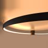 Plafonniers Aluminium Noir LED 1 Rio