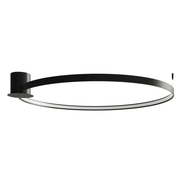 Plafonniers Aluminium Noir LED 1 Rio