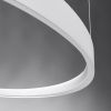 Lustres Aluminium Noir LED 3 Rio