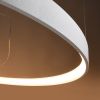 Lustres Aluminium Noir LED 3 Rio