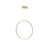 Suspensions Aluminium Doré LED 1 Rio