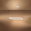 Lustres Aluminium Blanc LED 1 Nelya