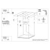 Lustres Aluminium Blanc LED 1 Nelya