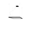 Lustres Aluminium Noir LED 1 Nelya