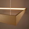 Lustres Aluminium Doré LED 1 Nelya