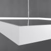 Lustres Aluminium Blanc LED 1 Nelya