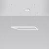 Lustres Aluminium Blanc LED 1 Nelya