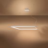 Lustres Aluminium Blanc LED 1 Nelya