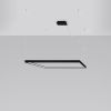 Lustres Aluminium Noir LED 1 Nelya