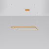 Lustres Aluminium Doré LED 1 Nelya