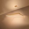 Lustres Aluminium Doré LED 1 Nelya