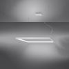 Lustres Aluminium Blanc LED 1 Nelya
