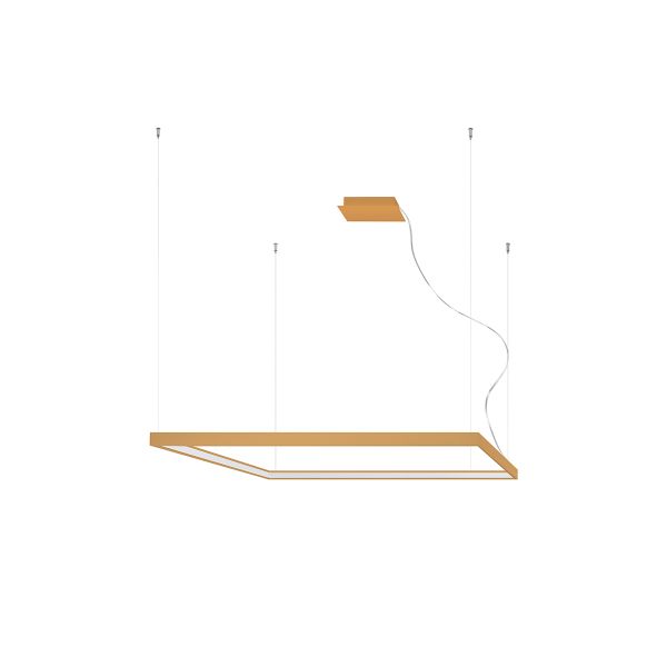 Lustres Aluminium Doré LED 1 Nelya