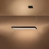 Lustres Aluminium Noir LED 1 Tuula