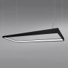 Lustres Aluminium Noir LED 1 Tuula