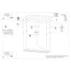Lustres Aluminium Doré LED 1 Tuula