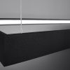 Lustres Aluminium Noir LED 1 Tuula