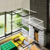 Lustres Aluminium Noir LED 1 Tuula