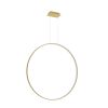 Suspensions Aluminium Doré LED 1 Rio