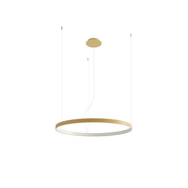 Lustres Aluminium Doré LED 1 Rio